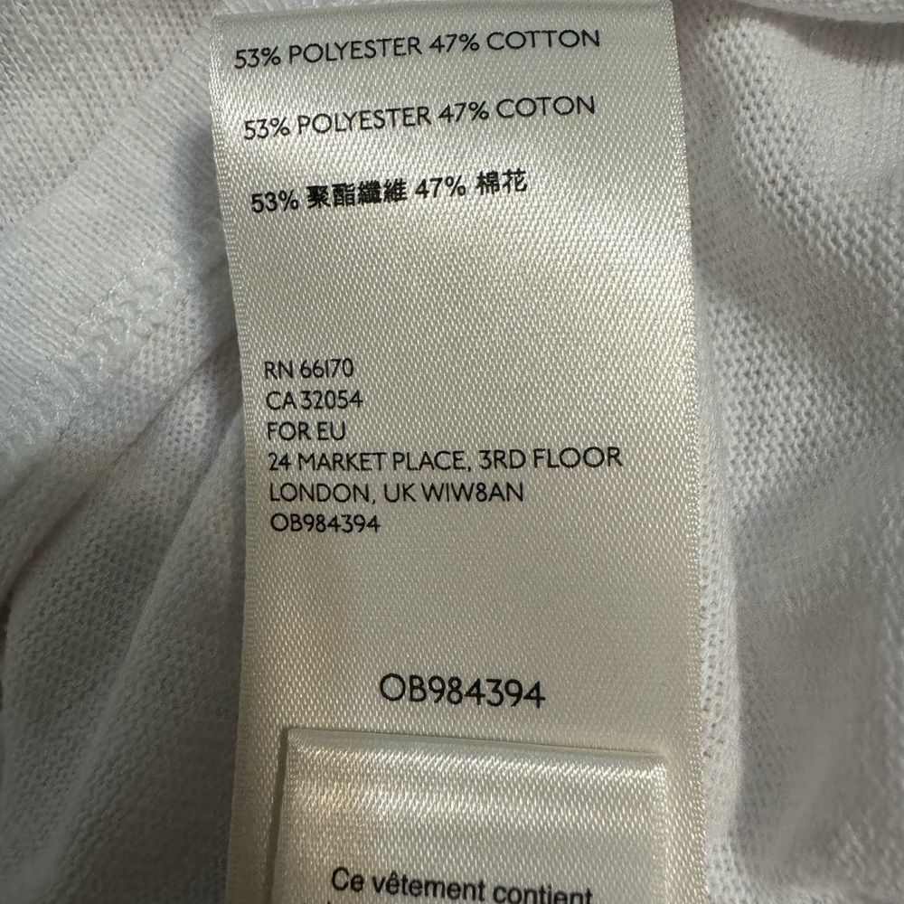 NWT We The Free Chill Out Cold Shoulder Top in Optic White - Picture 8 of 9
